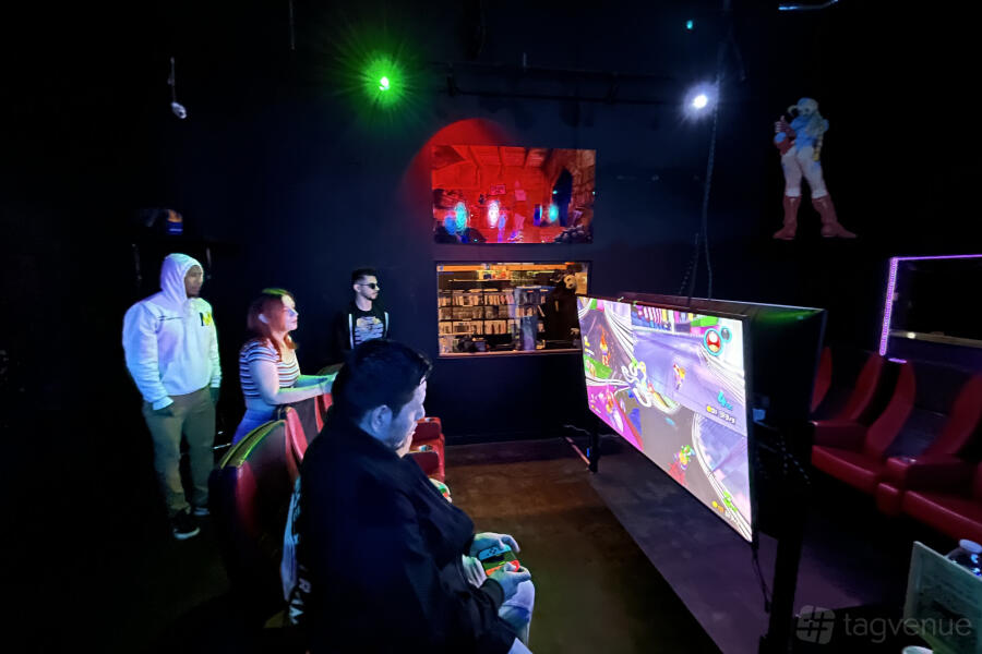 VIP Lounge at Player 1 Video Game Bar - Las Vegas