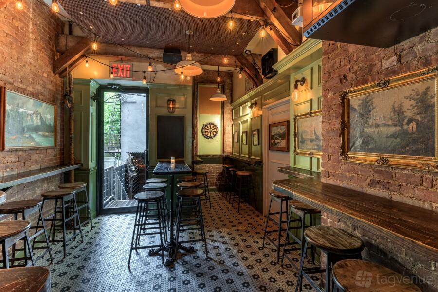 Back of Bar at
