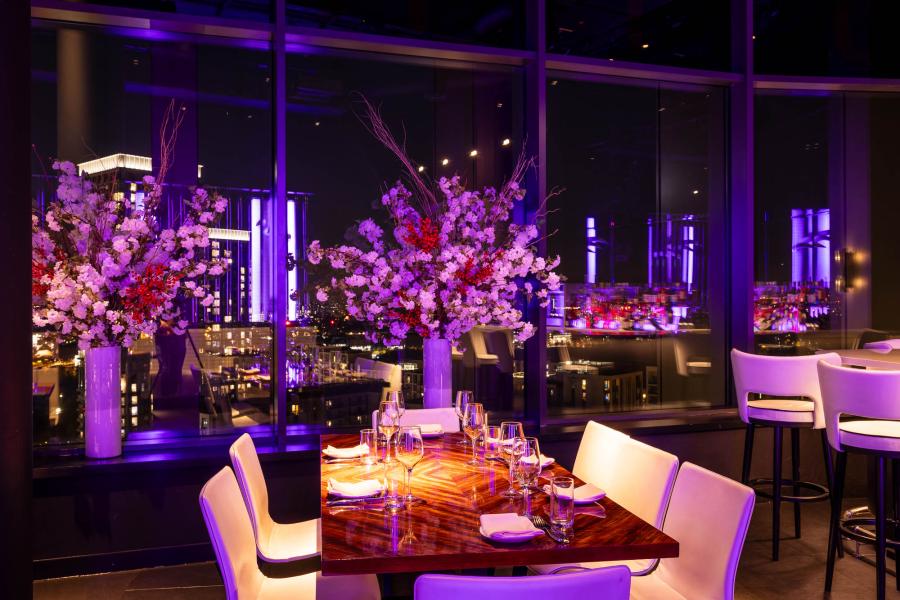 Bistro area at