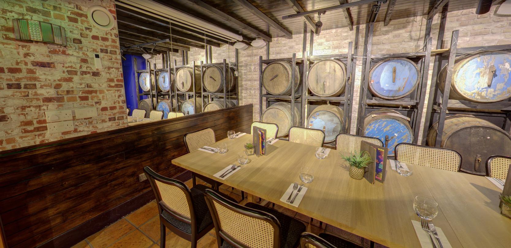 St-Kitts private dining room - Cottons Notting Hill - Event Venue Hire ...