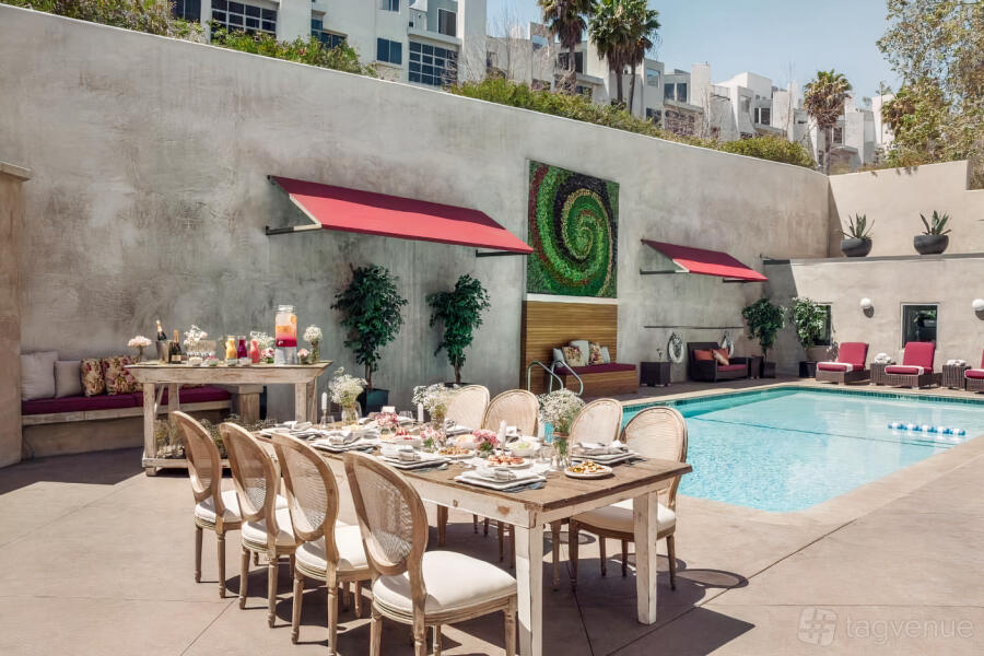 Angeleno Pool Terrace Angeleno Pool Terrace