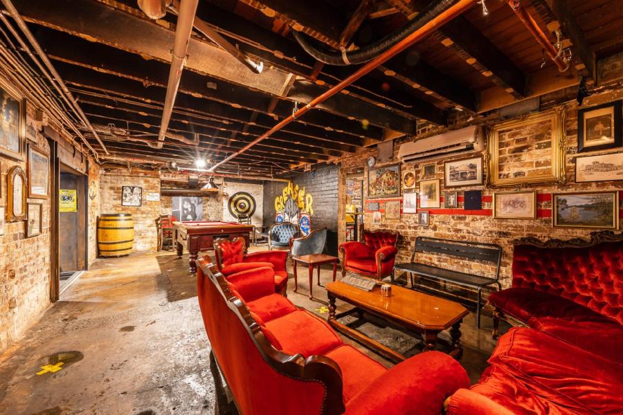 The Pool Room at