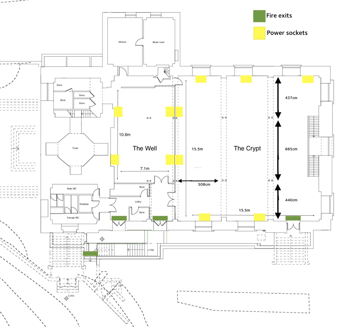 Crypt - Crypt on the Green - Event Venue Hire - Tagvenue.com