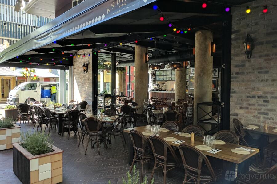 Outside at Andiamo Trattoria Chippendale