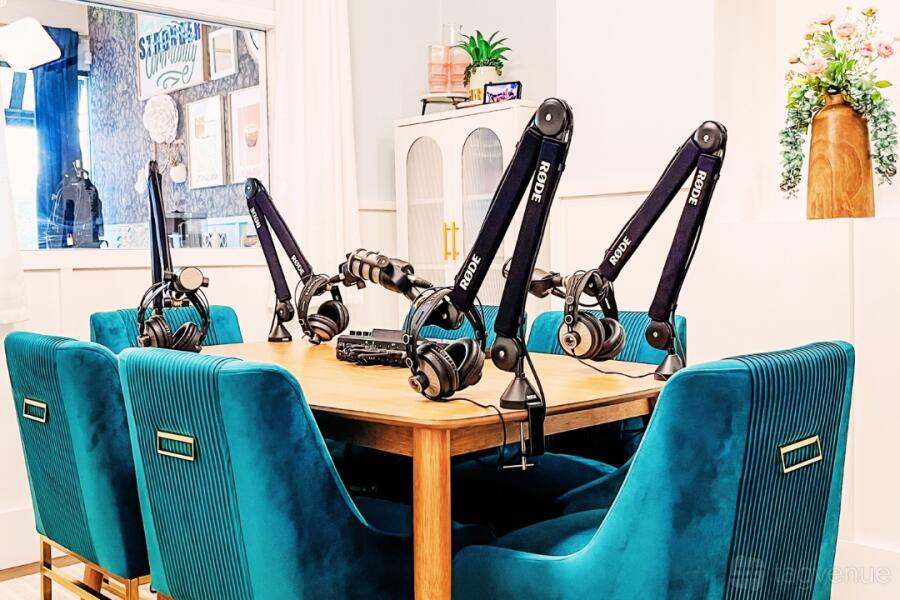 Media/Podcast Studio at Working Moms of San Antonio
