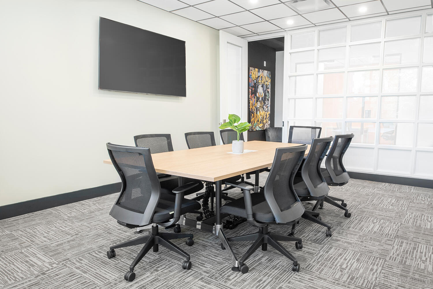 8 Person Boardroom at Venture X North York at Venture X North York