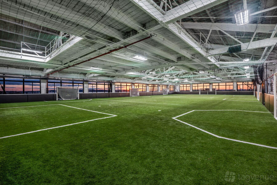 Indoor Turf Field at Sunset Park Rooftop