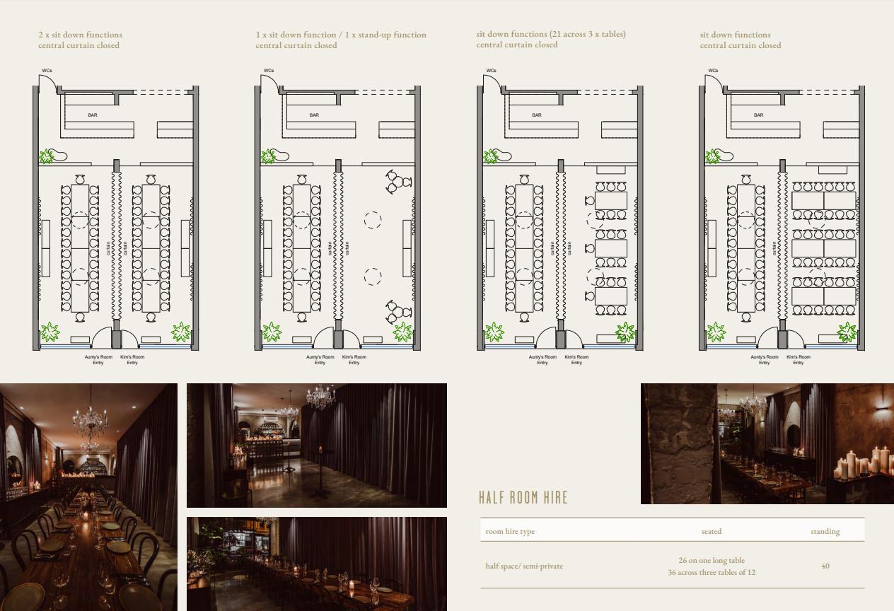 Private Dining Room - Aunty Kim's - Event Venue Hire - Tagvenue.com