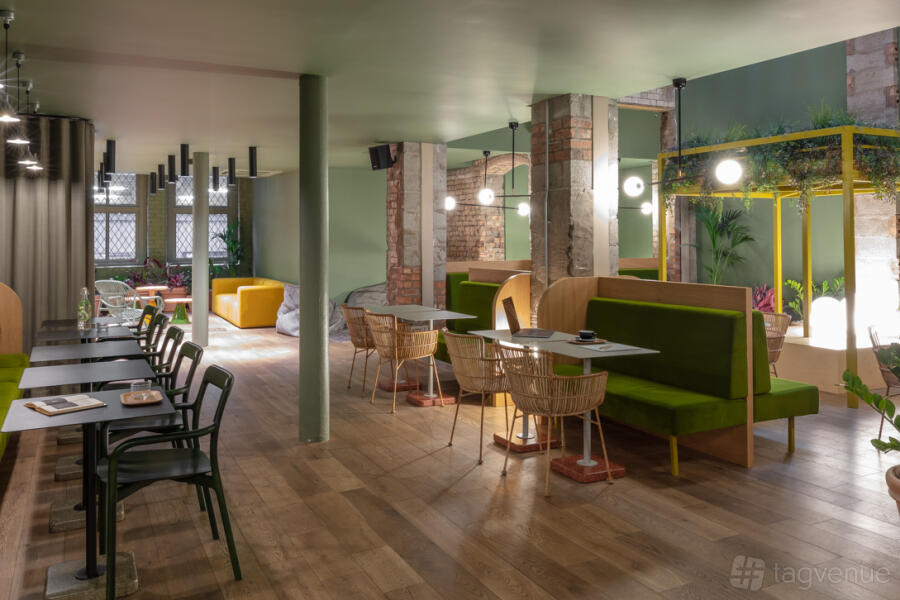 Coworking Lounge at Whitworth Locke Hotel  Manchester