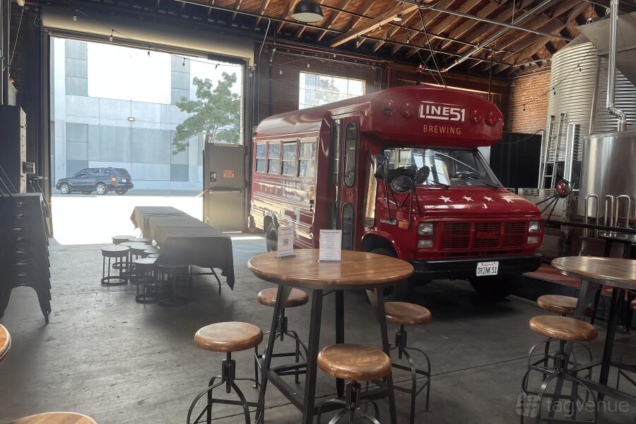 Red Bus - semi private space Red Bus - semi private space