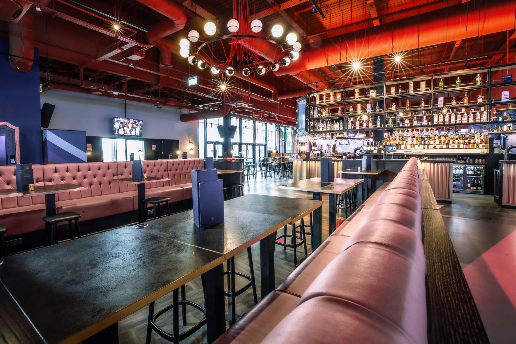 Puttshack Ruby Course Ruby semi-private area - Puttshack Lakeside - Event Venue Hire ...