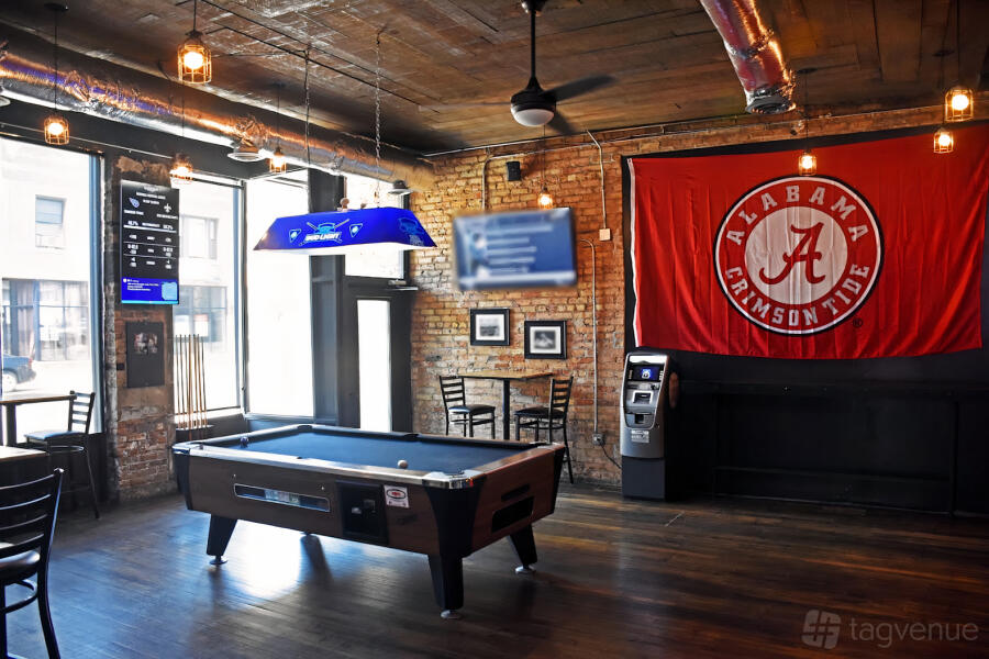 Pool Table Area at