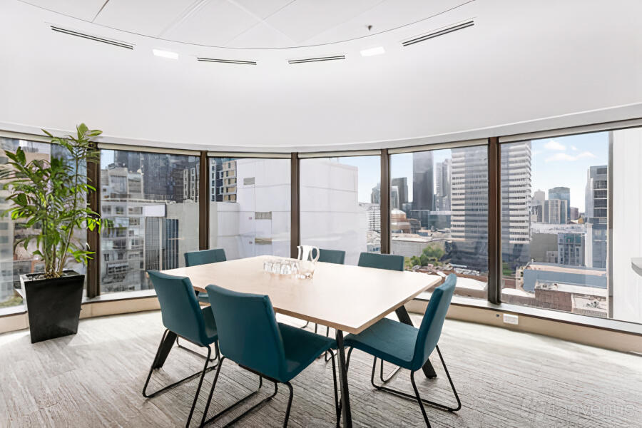 Meeting Room with Window at Opus Workspaces