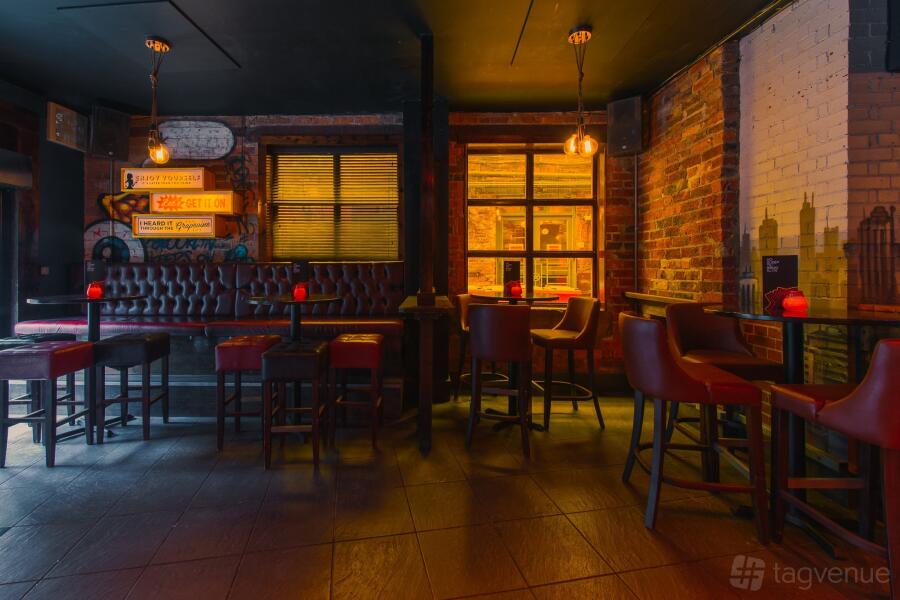 Biggies - Roped off area at Brooklyn Bar