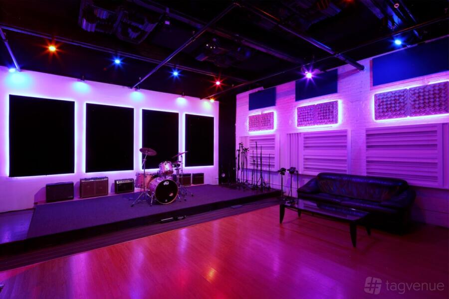 Control Room A + Live Room A Control Room A + Live Room A