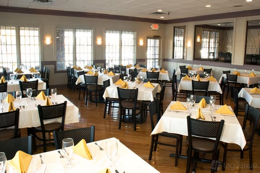 Inside Dining Space at Cuisine of India Restaurant