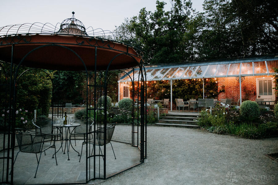 Marquee and Garden at The Walled Garden at Beeston Fields