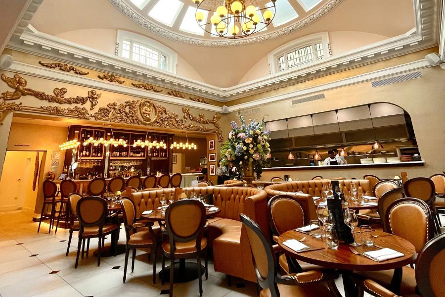 Main Dining Area at Sanremo The Italian Restaurant in Bath