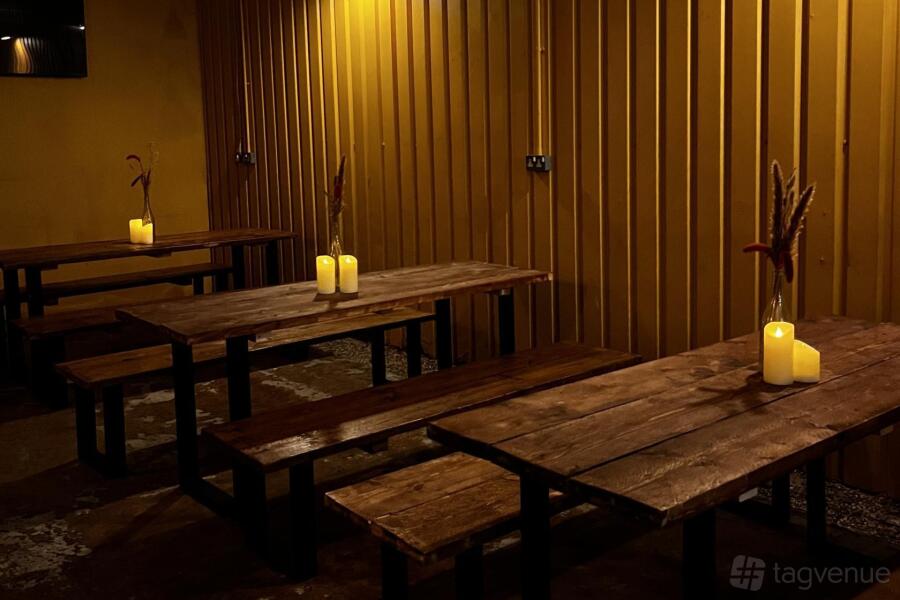 Semi-Private Rear Space at