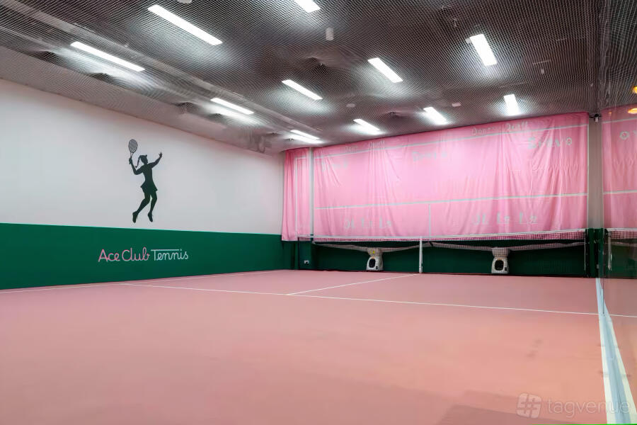 Indoor Court at Ace Club Tennis