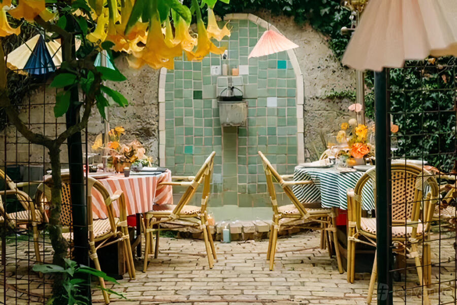 Lush Heated Garden at