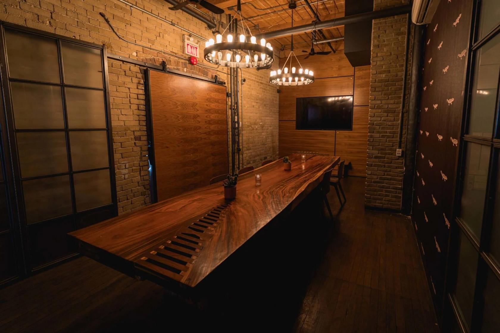 Private Dining Room at Paris Texas at Paris Texas