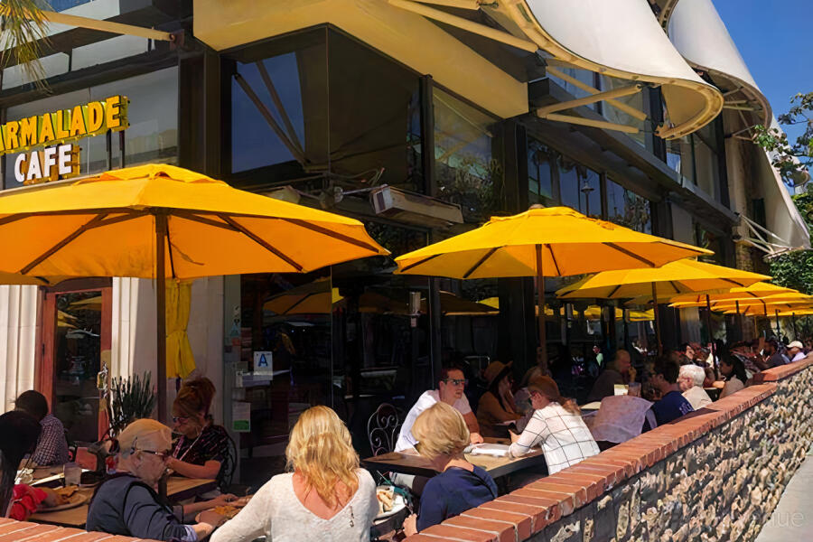 Outdoor Terrace at