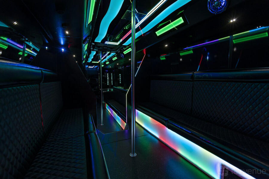 Vip Limo Bus 20-seat VIP Limo Bus - The Venga Bus - Event Venue Hire - Tagvenue.com
