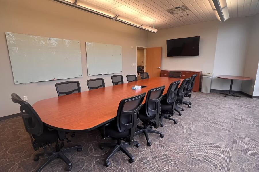 Violet Crown Conference Room at Dwell Coworking Mueller