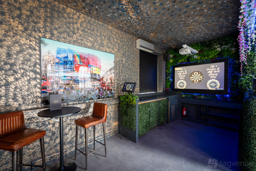 The Darts Lounge at Soho Zebrano