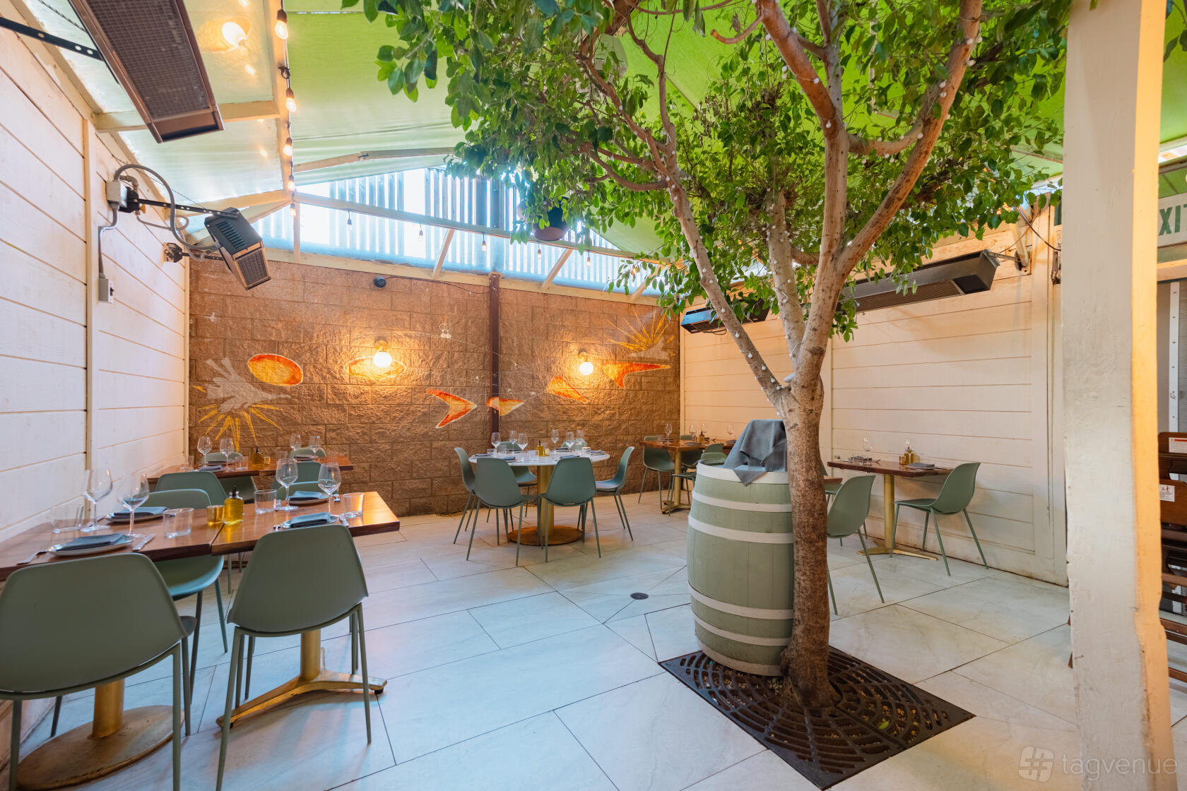 Private Patio - The Rustic San Francisco - Event Venue Rental ...