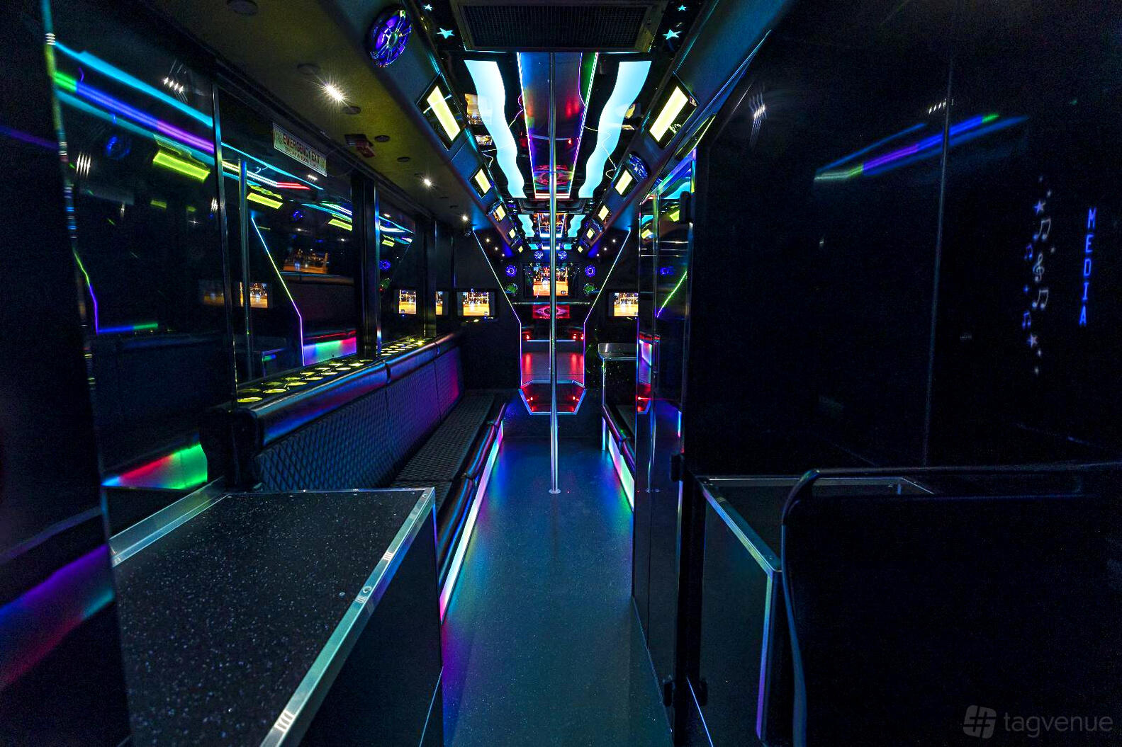 Vip Limo Bus 30-seat Elite VIP Limo Bus - The Venga Bus - Event Venue Hire ...
