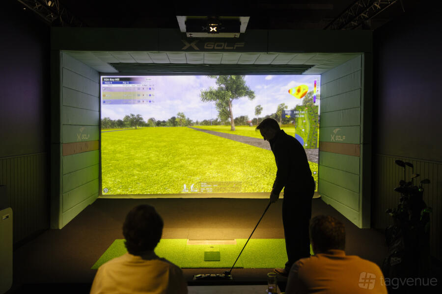 Simulation Booths Golf Simulator Booth - X-Golf Nedlands - Event Venue Hire - Tagvenue.com