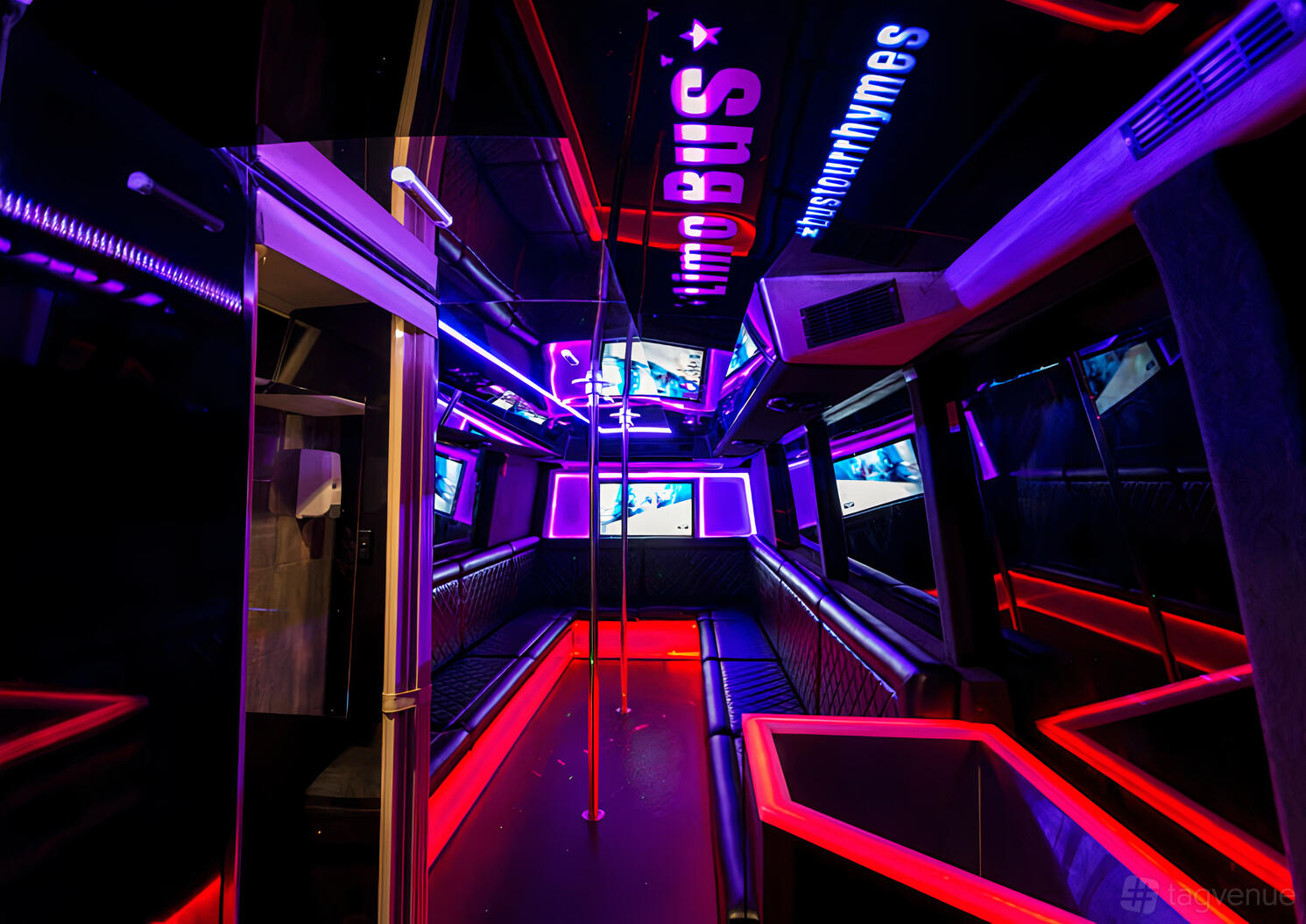 Vip Limo Bus 20-seat VIP Limo Bus - The Venga Bus - Event Venue Hire - Tagvenue.com