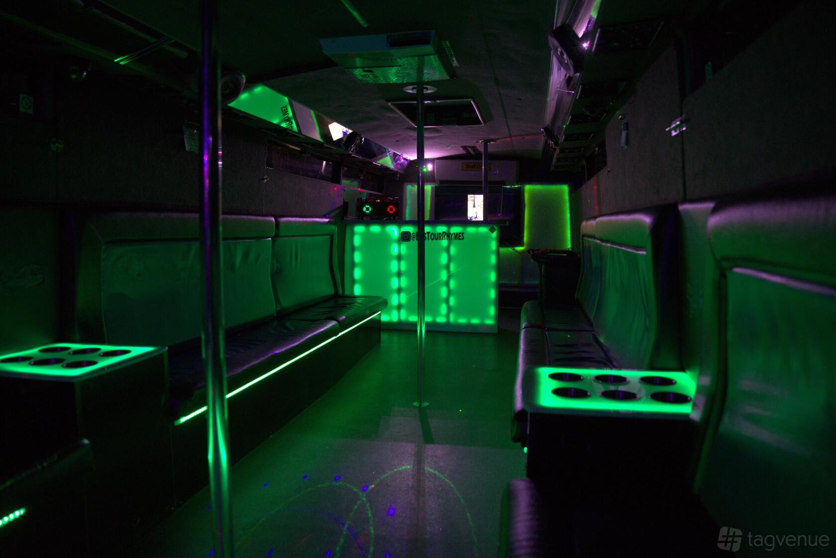 Vip Limo Bus 38-seat VIP Limo Bus - The Venga Bus - Event Venue Hire - Tagvenue.com