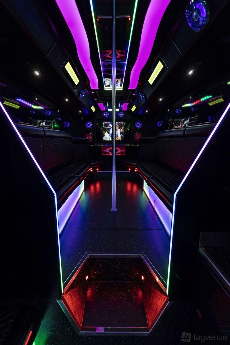 Vip Limo Bus 30-seat Elite VIP Limo Bus - The Venga Bus - Event Venue Hire ...