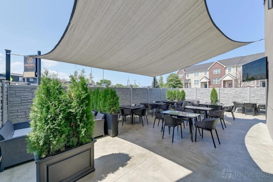 Downstairs Patio at