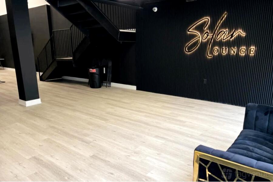 What Is Ribbed Signage Whole Venue - Solar Lounge - Event Venue Rental - Tagvenue.com