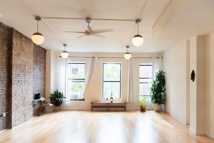 Big Studio at Harlem Yoga Studio