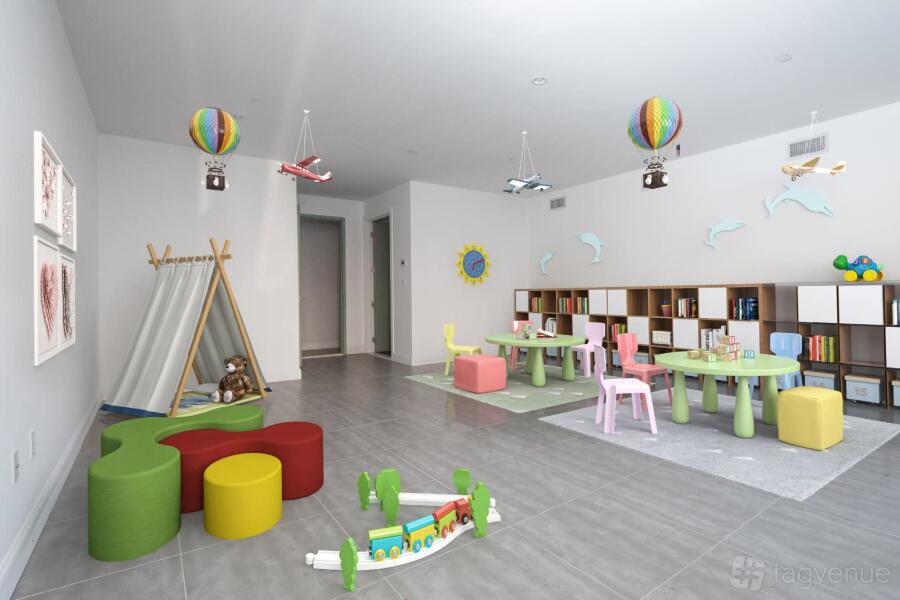Multi-Use Area at The Haus