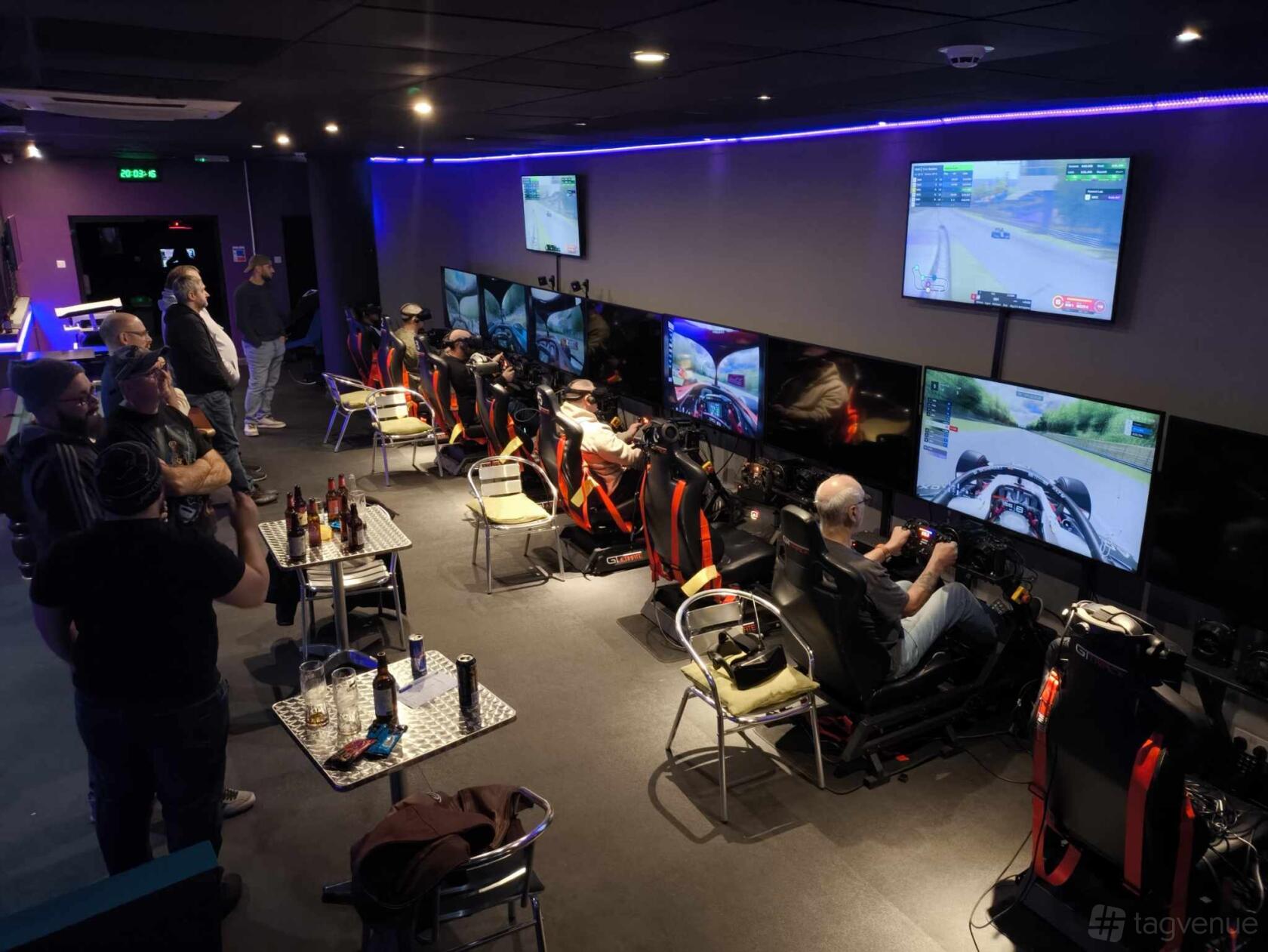 VR Racing Simulators - Gamegrid - Event Venue Hire - Tagvenue.com