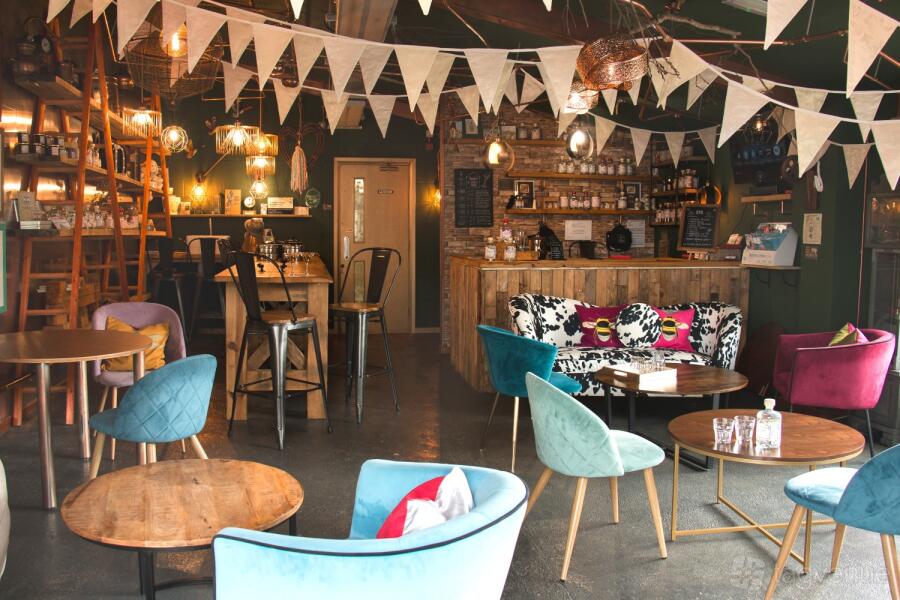 The Old Calf Shed Bar at Shed One Distillery
