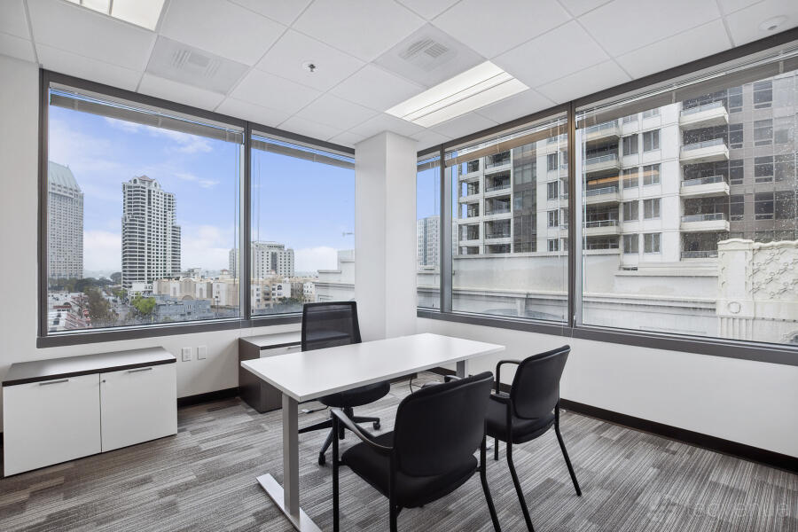 Sleek Private Corner Office Sleek Private Corner Office