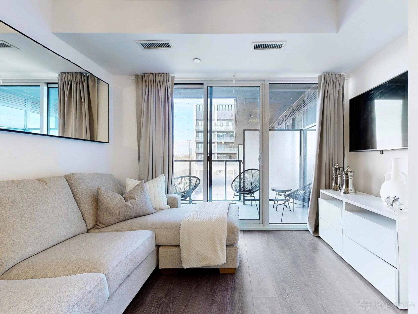 Urban Retreat: 2-Bedroom & Den Condo