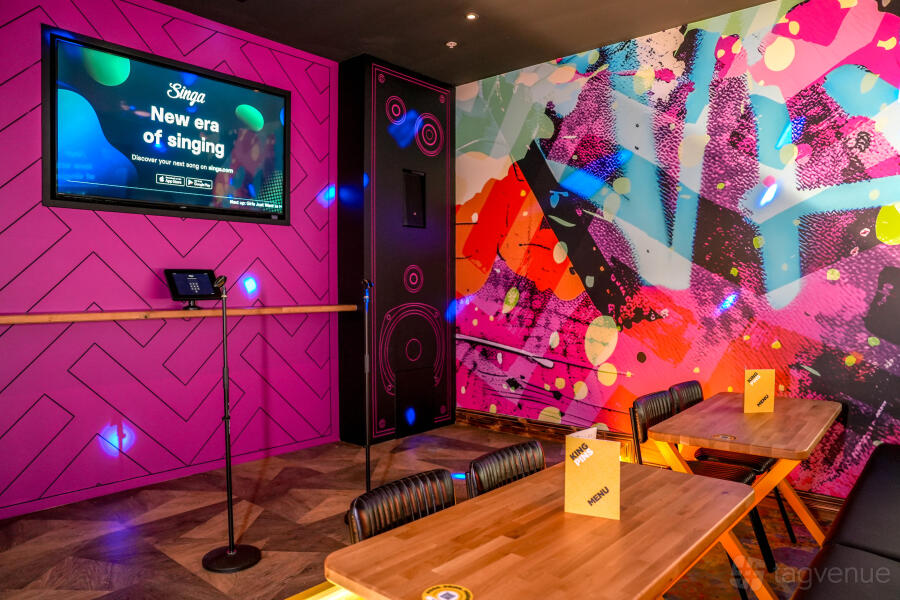 Karaoke Room - King Pins - White Rose, Leeds - Event Venue Hire ...