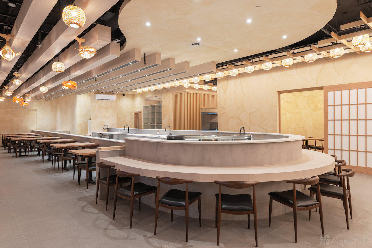 the sushi bar
