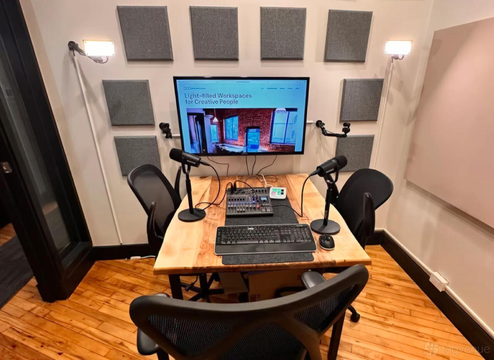 Podcast Studio at Danforth Creative Commons at Danforth Creative Commons