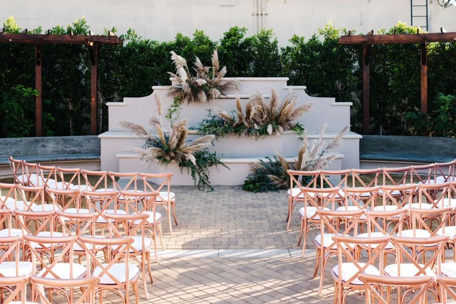 Outdoor Courtyard at Casita Hollywood