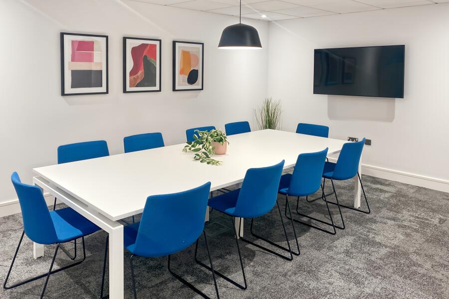 Boardroom at Regus - Great Victoria Street