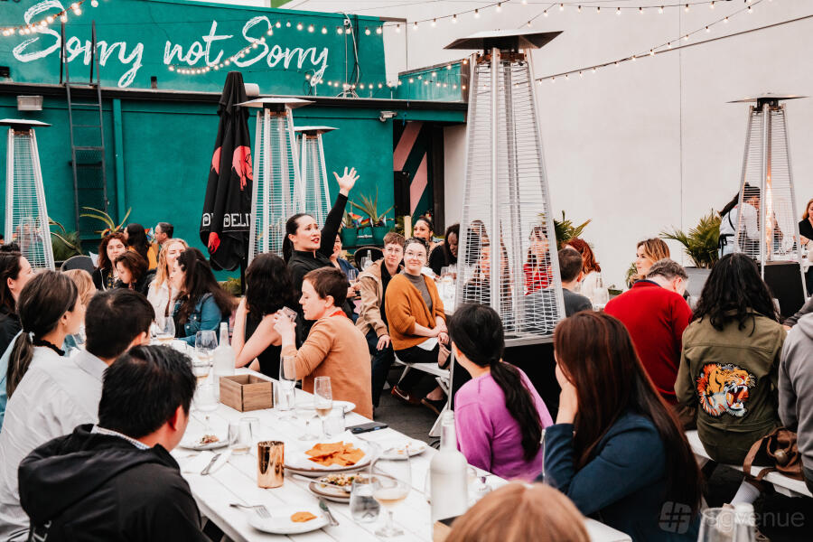 Outdoor Sorry Outdoor: The Front Patio - Sorry Not Sorry, LA - Event Venue Rental ...